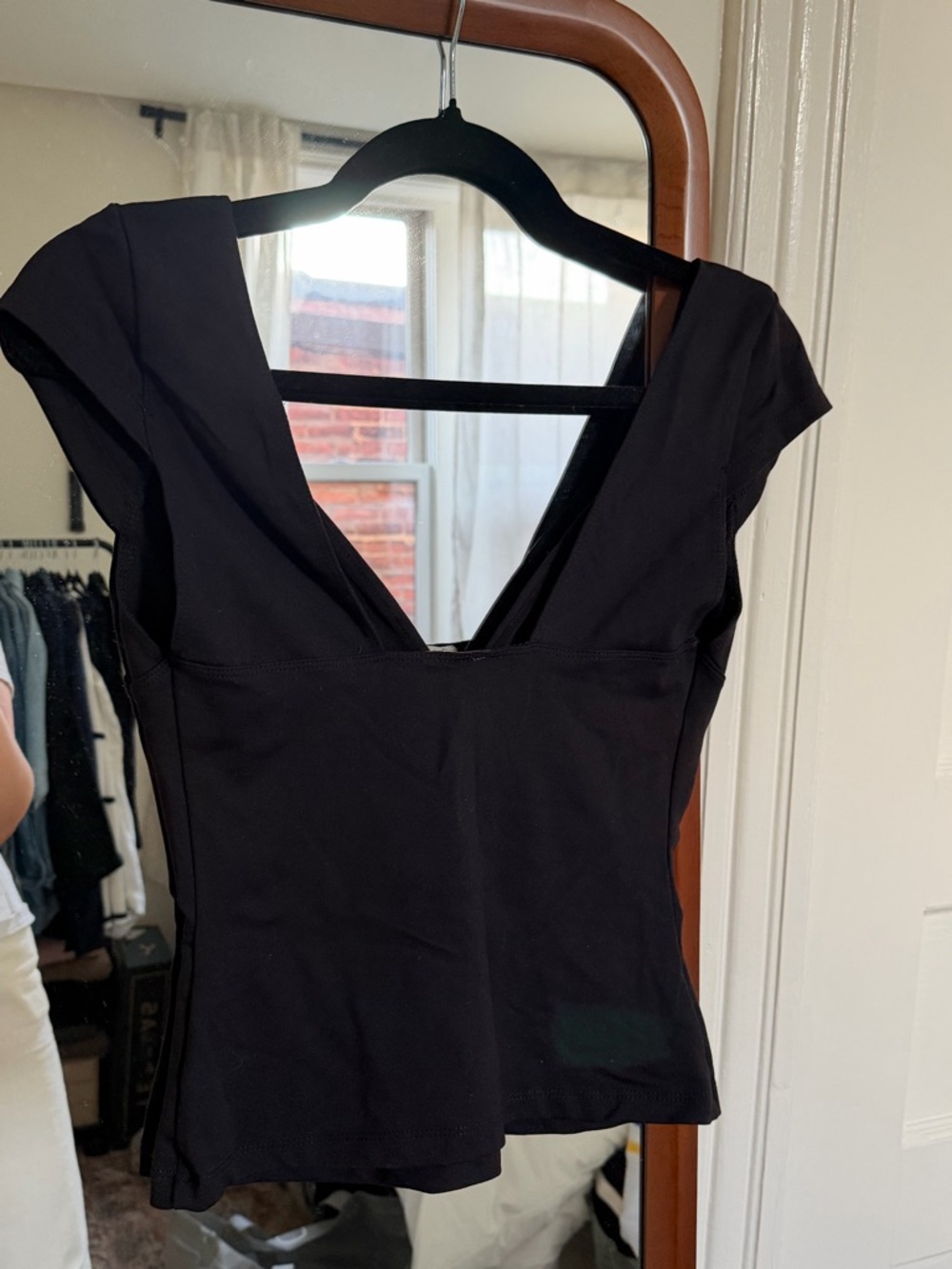 Free People V-Neck Cap Sleeve Camisole - Picture 3 of 3